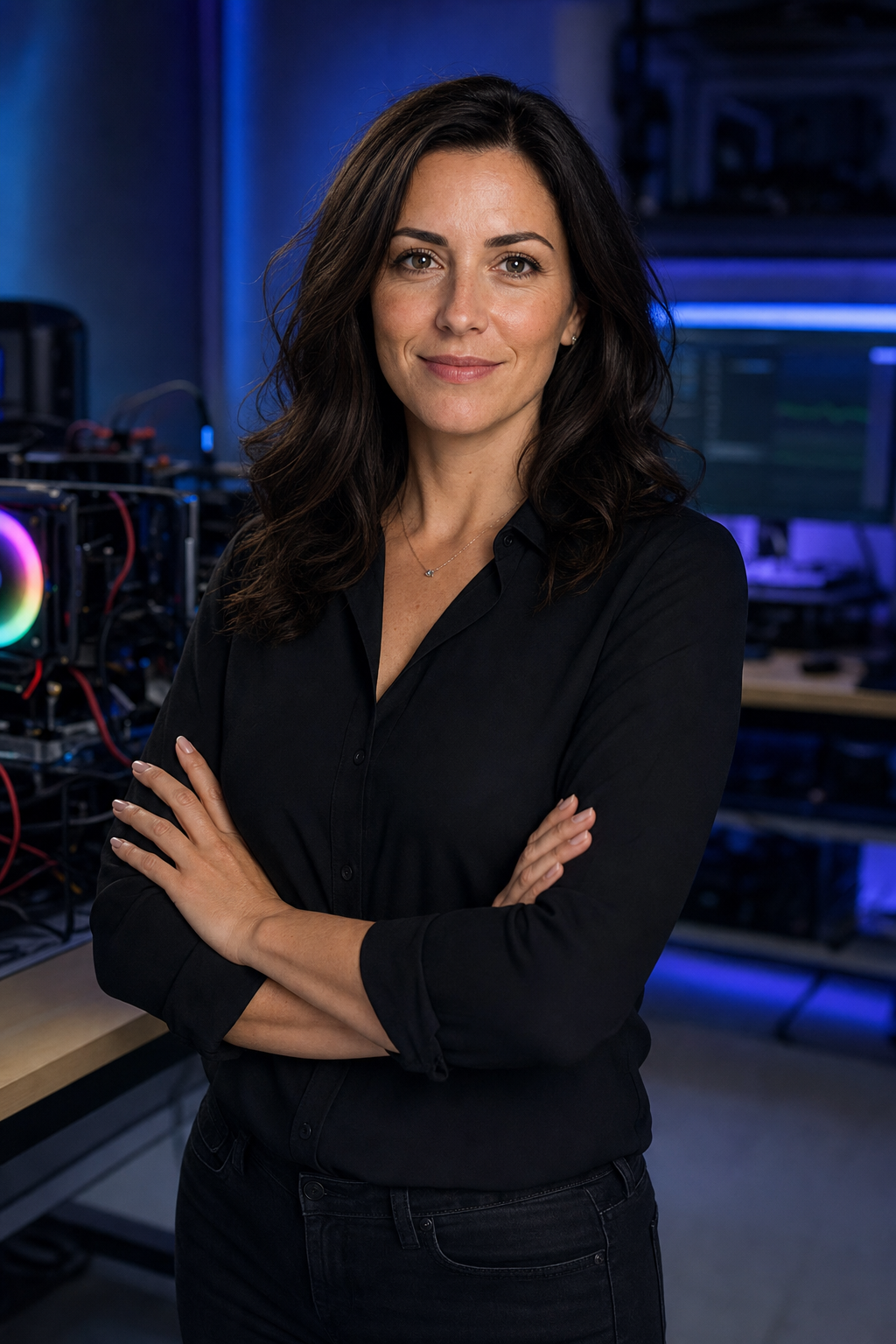 Ritratto di Federica Damico, fondatrice del laboratorio di benchmarking a Perugia